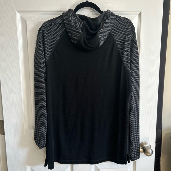 Smartwool Women’s Thermal Drape Hood Base Layer – Merino 250, Size Large - Picture 2 of 3